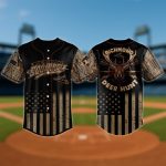 Richmond Flying Squirrels x Hunting Baseball Jersey 2025