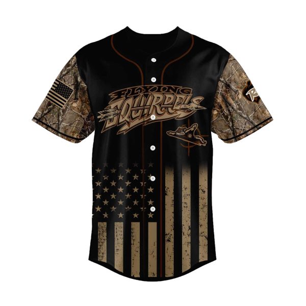 Richmond Flying Squirrels x Hunting Baseball Jersey 2025 2