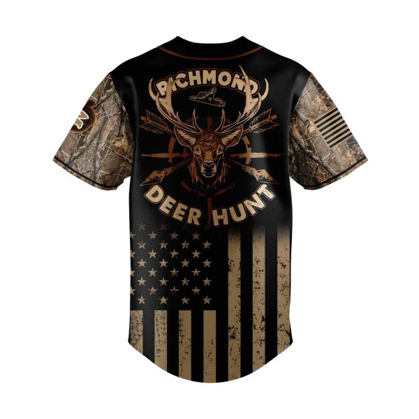 Richmond Flying Squirrels x Hunting Baseball Jersey 2025 3