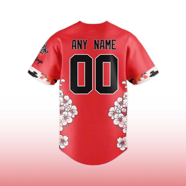 Rocket City Trash Pandas Japan Baseball Jersey 2025 1