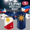 San Francisco 49ers Celebrating Filipino Heritage Night Jerseey 2025