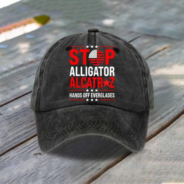 Stop Alligator Alcatraz Hands Off Everglades Hat