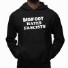 Tenney Wears Bigfoot Hates Fascists Shirt