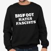 Tenney Wears Bigfoot Hates Fascists Shirt