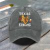 Texas Strong Come Hell Or High Water Print Hat