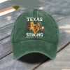 Texas Strong Come Hell Or High Water Print Hat