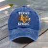 Texas Strong Come Hell Or High Water Print Hat