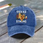 Texas Strong Come Hell Or High Water Print Hat