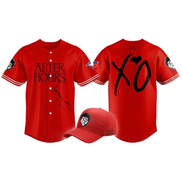 Toronto Blue Jays The Weeknd After Hours Tour Jersey 2025 2