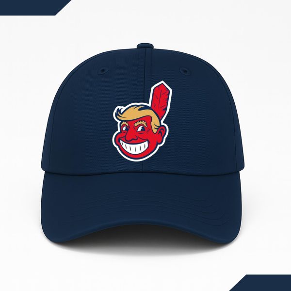 Trump Chief Wahoo Make Indians Great Again Cap 2025