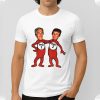 Trump and Jeffrey Epstein Pedo 1 Pedo 2 Political Shirt