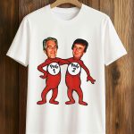 Trump and Jeffrey Epstein Pedo 1 Pedo 2 Political Shirt