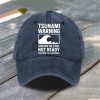 Tsunami Warning California Baseball Cap 4