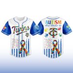 Twins Autism Awareness Month Jersey 2025
