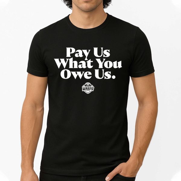 Caitlin Clark Wears Pay Us What You Owe Us Shirt
