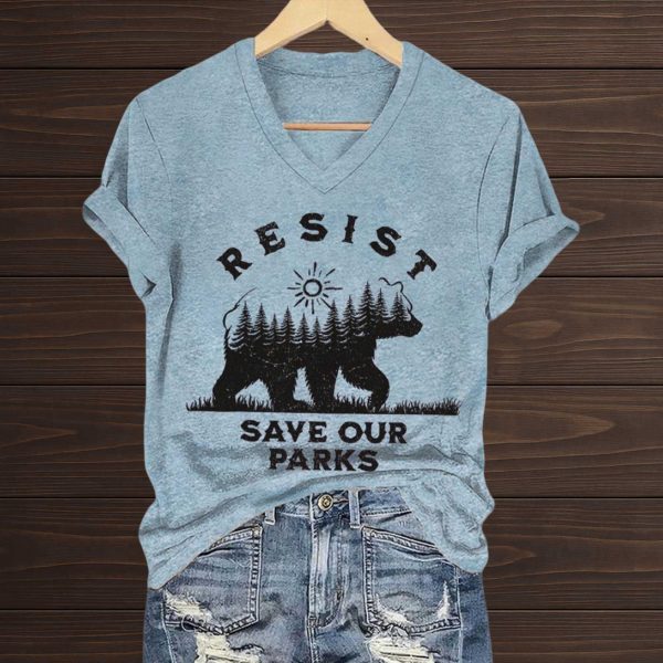 Resist Save Our Parks Shirt