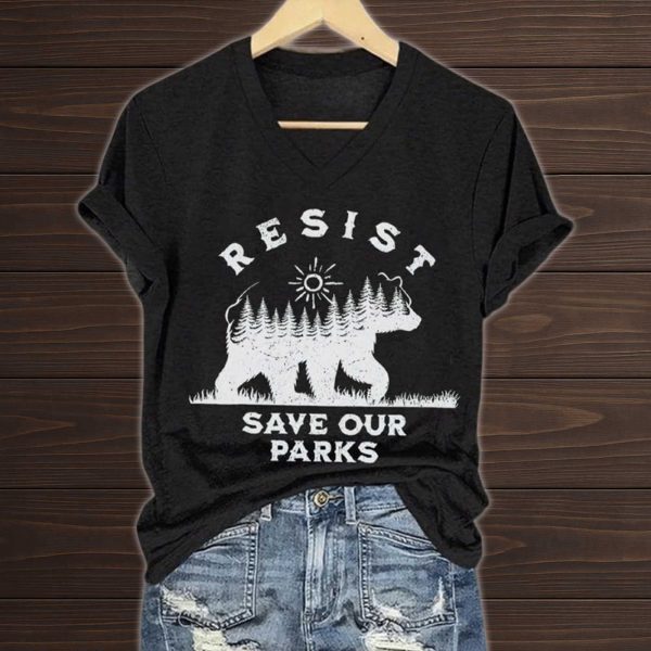 Resist Save Our Parks Shirt