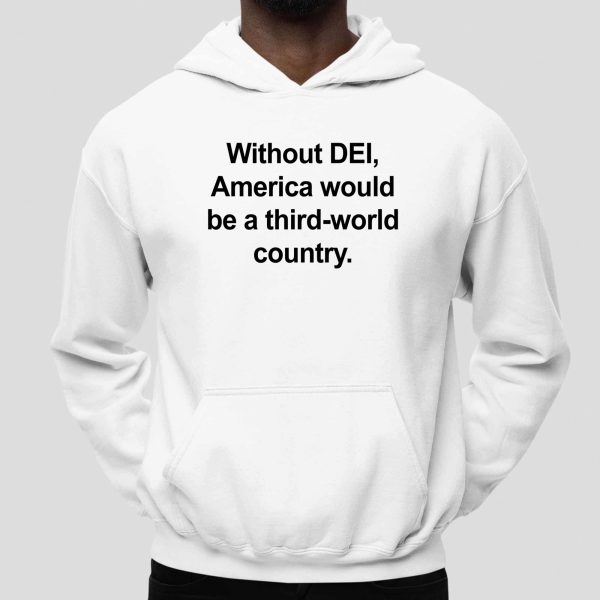 Without DEI, America Would Be A Third World Country Shirt