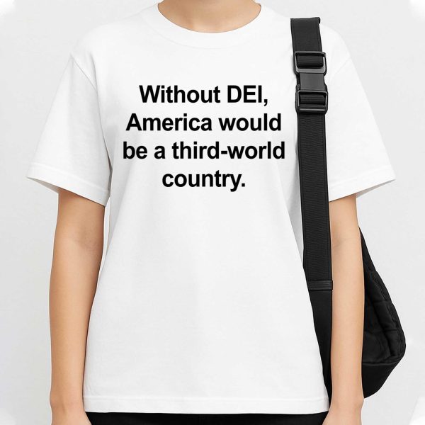 Without DEI, America Would Be A Third World Country Shirt