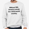 Without DEI, America Would Be A Third World Country Shirt
