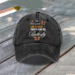 The Only Good Orange Monarch Is A Butterfly Baseball Cap