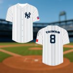 Yankees Taiwanese Heritage Night Baseball Jersey Giveaway 2025