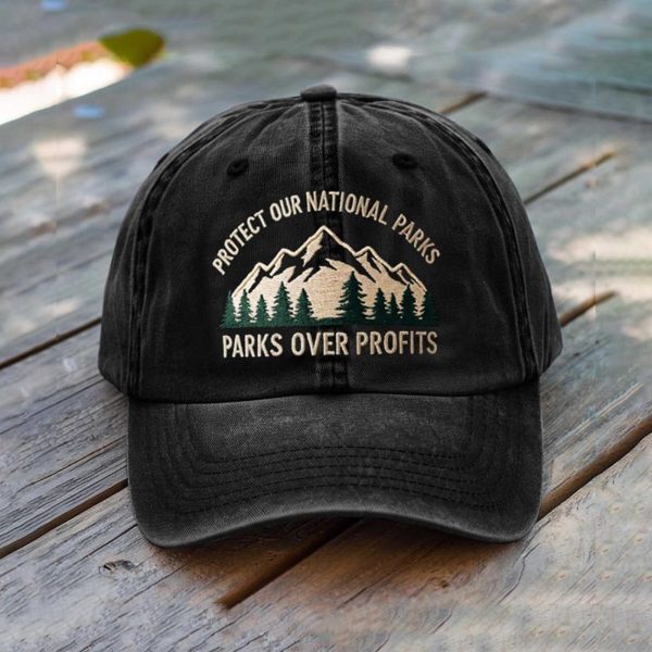 Protect Our National Parks Parks Over Profits Hat
