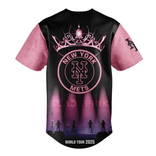Mets World Tour 2025 Blackpink Baseball Jersey