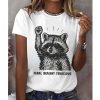 Feral Defiant Tenacious FDT Racoon Shirt