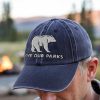Save Our Parks Bear Print Baseball Cap