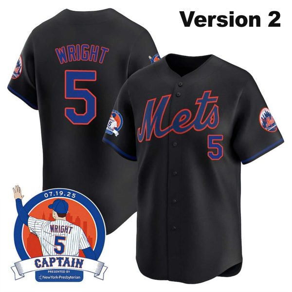 New York Mets David Wright Legend Jersey 2025