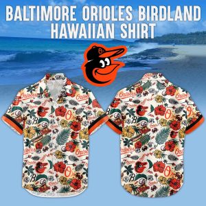 Baltimore Orioles 2025 Birdland Hawaii Shirt