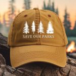 Save Our Parks FDT Print Baseball Cap