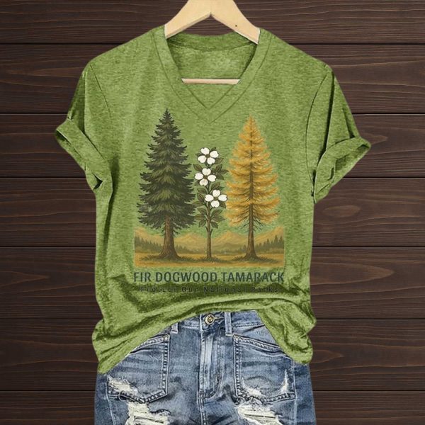 Protect Our National Parks Fir Dogwood Tamarack Shirt
