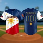 Filipino Heritage Night Seattle Mariners Jersey 2025