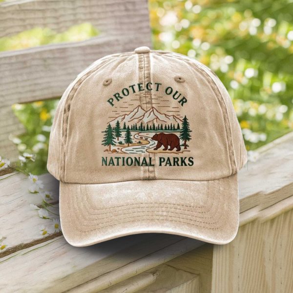 National Park Protection Washed Hat