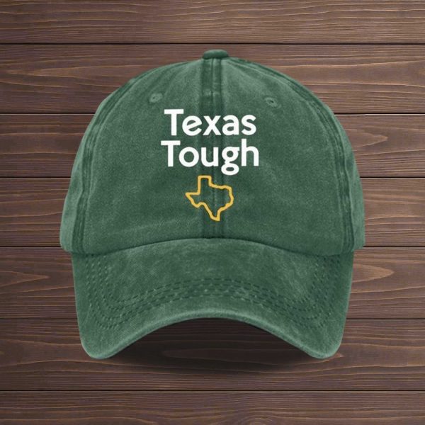 Texas Tough Print Baseball Cap