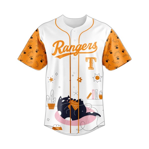 Texas Rangers International Cat Day Jersey 2025