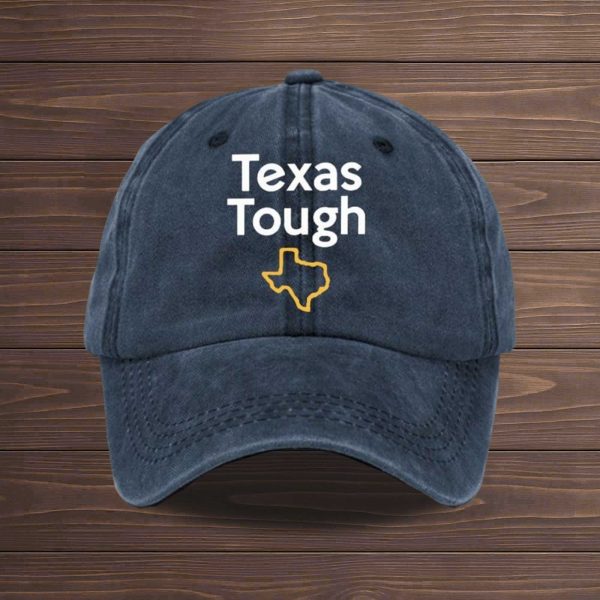 Texas Tough Print Baseball Cap