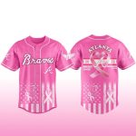 Braves Breast Cancer Awareness Month Jersey 2025