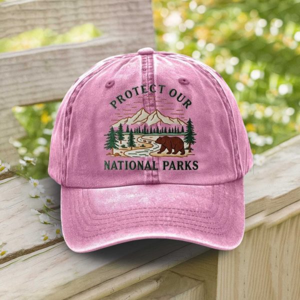 National Park Protection Washed Hat