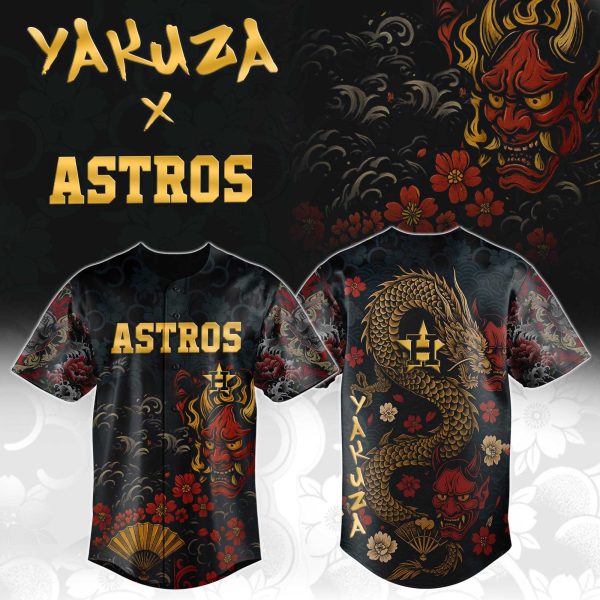 Astros Yakuza Bloodline Jersey 2025