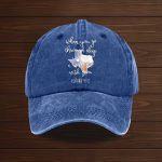 Texas Strong When You Go Through Deep Waters, I Will Be With You Baseball Cap
