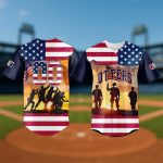 Evansville Otters Military Day Baseball Jersey 2025