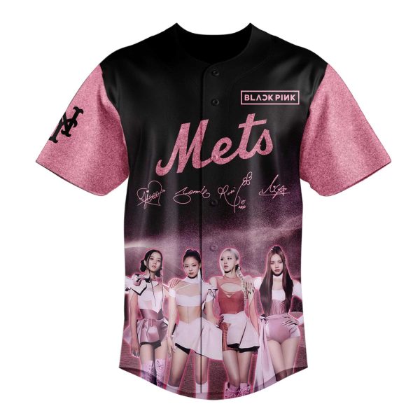 Mets World Tour 2025 Blackpink Baseball Jersey