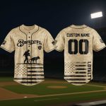 Brewers Honoring Military Dogs Jersey 2025