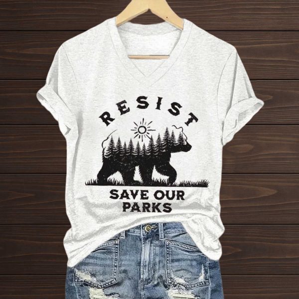 Resist Save Our Parks Shirt