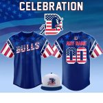 Durham Bulls Independence Day Baseball Jersey 2025