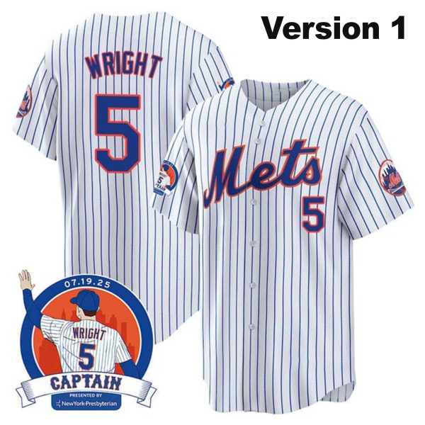 New York Mets David Wright Legend Jersey 2025