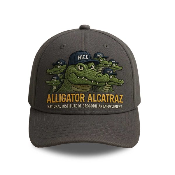 Alligator Alcatraz National Institute Of Crocodilian Enforcement Hat